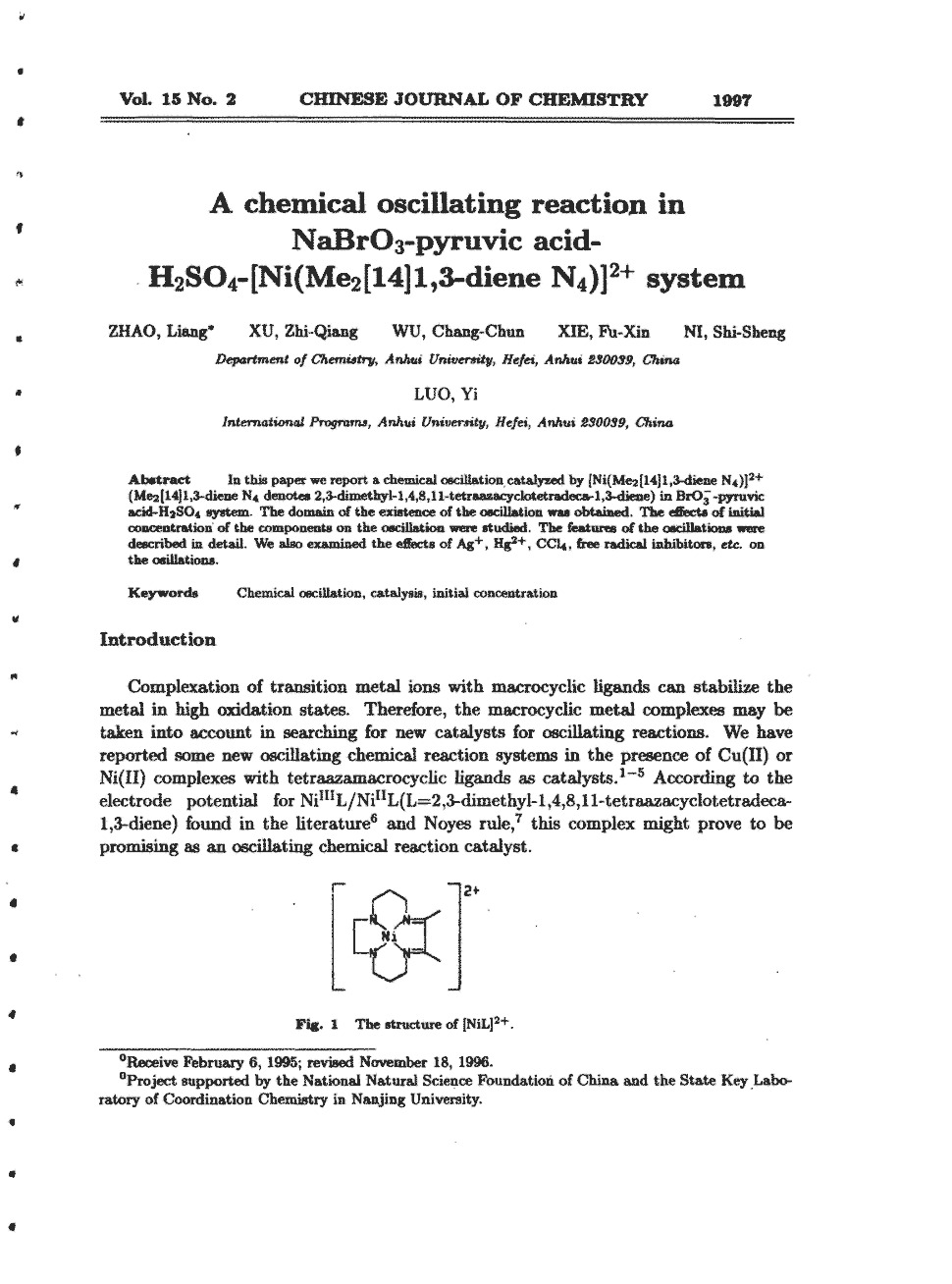 期刊achemicaloscillatingreactioninnabro sub>3 /sub>-pyruvicacid