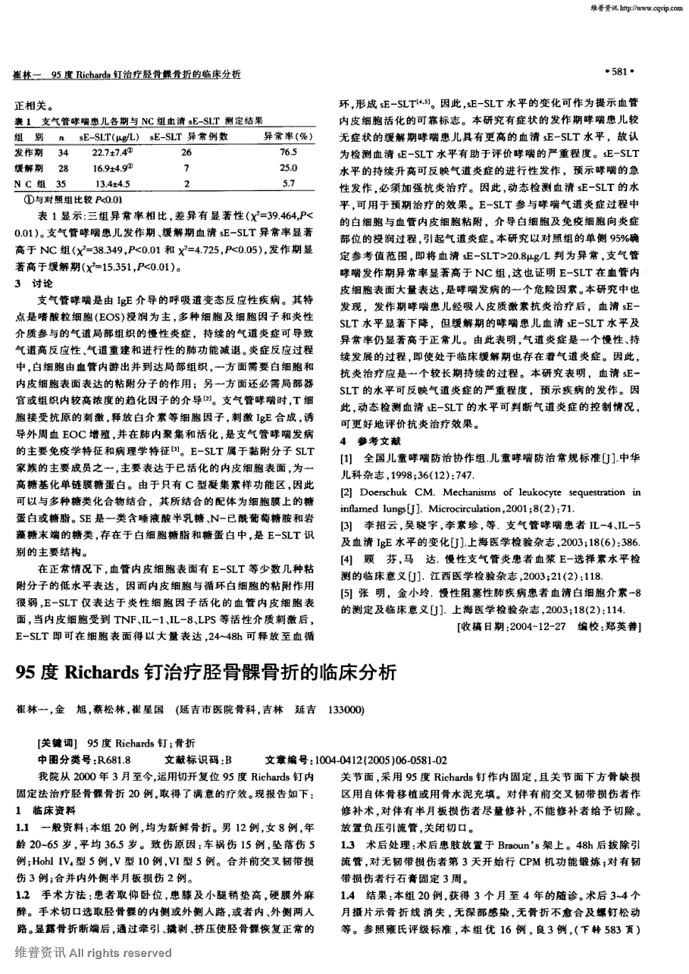 《吉林医学》2005年第6期 581,583,共2页崔林一金旭蔡松林崔星国