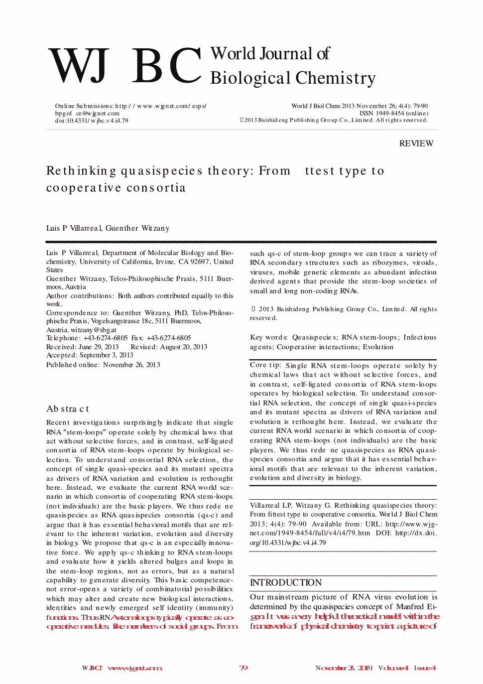 quasispecies theory: from fittest type to cooperative consortia