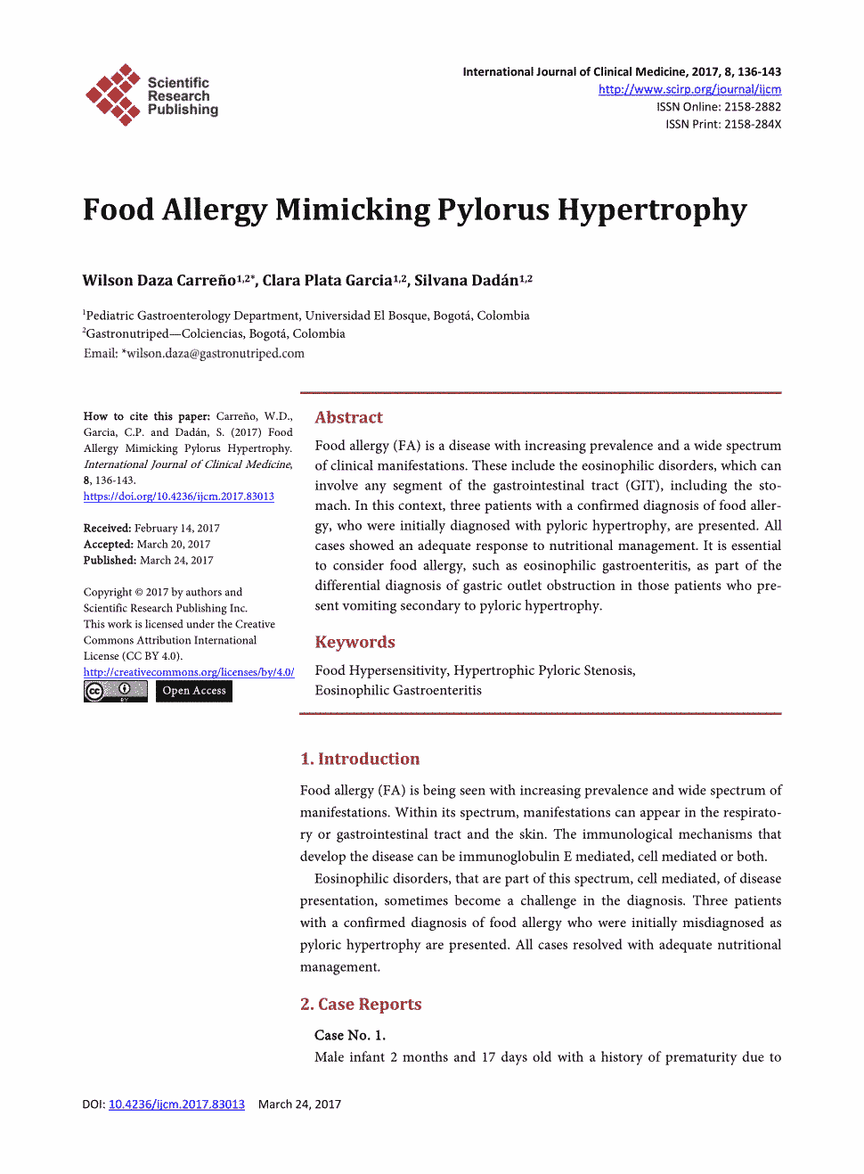 期刊foodallergymimickingpylorushypertrophy