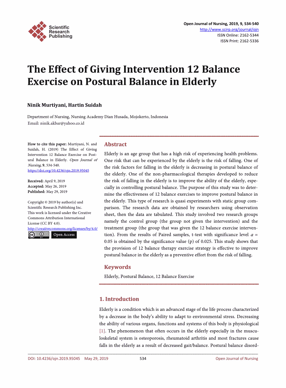 期刊theeffectofgivingintervention12balanceexerciseonpostural