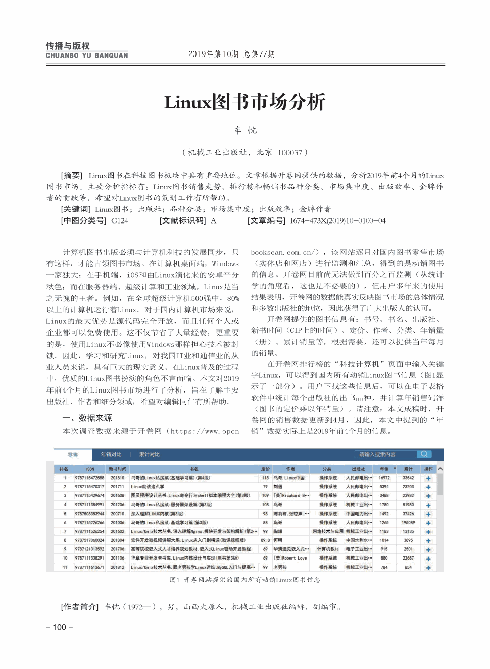 《传播与版权》2019年第10期100-103,共4页车忱